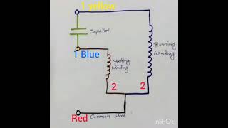 Celling Fan 3 wire Winding Connection diagram repair Capacitor 2.5uf om 9781595981