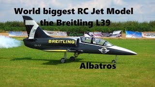 L39 Breitling Albatros World biggest Scale Jet