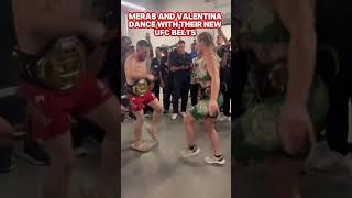 UFC champions DANCE after UFC 306