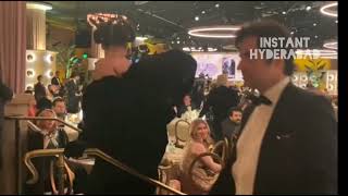 Rihanna Waves Congratulates RRR Team at Golden Globe Awards and Waves at RRR Table