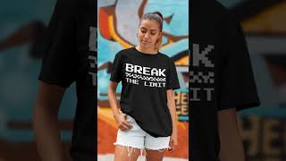 Tricou personalizat - Break the Limit - NaNaNa.ro