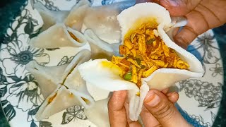 Chicken Fara Recipe | भांप में बनने वाला चटपटा स्वादिष्ट नाश्ता | Chicken Gujiya Recipe