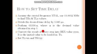 Unit No  3 25  Microcontroller 8051Timer Counter 4