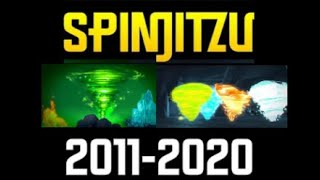 The evolution of spinjitzu 2011-2020