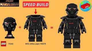 Lego DARK TROOPER MOC Megafigura !!!