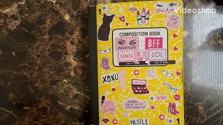 Plan With Me & Chat | Composition Notebook | February 2, 2024