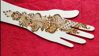 Simple & easy mehndi design for beginners #mehandi #simplemehndi #easymehndi #mehndidesign