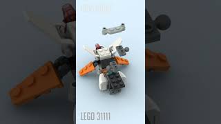 A Futuristic HOVERBIKE With Only 59 Pieces | LEGO 31111