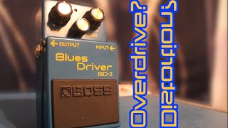 Overdrive Or Distortion? | Boss Blues Driver Review / Demo