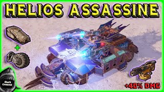 😈🔪 Helios Assassine  [+40% Dmg with Quantum + 4x Claw Wheel] [Crossout Gameplay ►173]