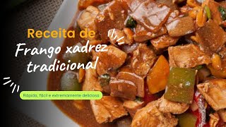 Frango xadrez tradicional