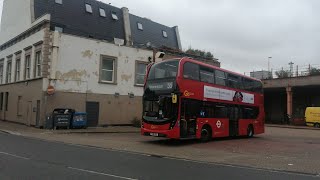 (Full route Visual) Go Ahead route 35 Clapham Junction-Shoreditch (EH57, YX16OCO) Enviro 400 MMC