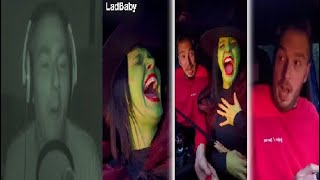 Sli React Ladbaby's (Surprising my Husband with a Wicked Witch 🧙_♀️🍎)