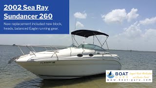 2002 Sea Ray Sundancer 260