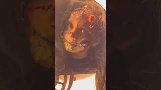 prosthetic makeup 😁 horror seen 😲 #youtubeshorts #viral #shortvideo #horrorstories #prosthetics #art