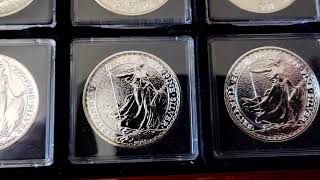 #britannia#silvercoin  BRITANNIA.  MY COLLECTION.