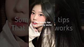 some beauty tips that actually works ✨️ #shorts #ytshorts #aesthetic