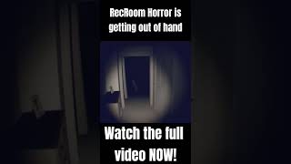 SCARIEST RR horror game? (Or am I a wimp) #recroomfunnymoments #recroom #horror #recroommemes