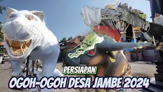 persiapan arak-arakan ogoh-ogoh Desa Jambe 2024