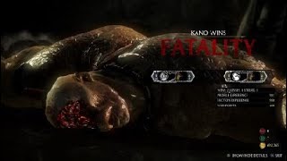 Mortal Kombat XL Goro(King_Kaos217) Vs Kano(Me)