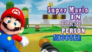 SUPER MARIO IN FIRST PERSON  SHOOTER  |  THE SUPER 1-1 CHALLENGE