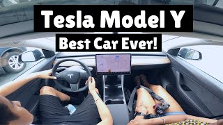 TESLA MODEL Y TOUCHLESS TEST DRIVE