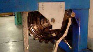 Diversified Plastics 715C23T Split Polyurethane Sprocket test at 5000 lbs chain load