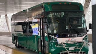 AC Transit 2021 MCI D45 CRT LE 6311 on route F