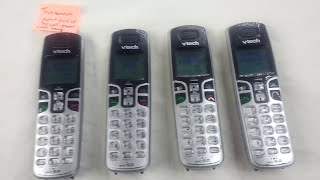 Vtech CS6229-4 Lot 0f 4