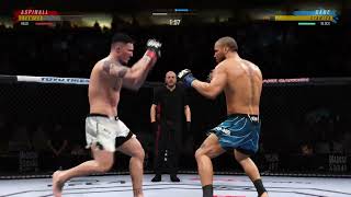 Tom Aspinall vs Ciryl Gane | Heavyweight Showdown | EA SPORTS UFC 4