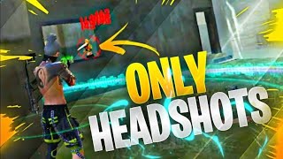 How to play game in free fire | only one tap headshot video ❣️📸