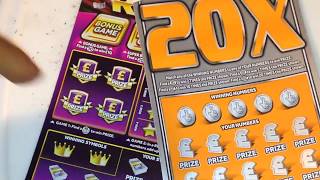 SCRATCHCARDS..NEW 1 MILLION 20X..1 MILLION MEGA REACH..20X RED ..CASH SPECTACULAR..FAST £200..