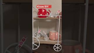 DIY Kisses for tiered trays!! 💋 #valentinesday #valentinesdaydiy #tieredtray #candydecor