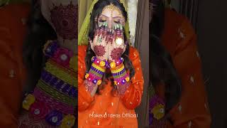 Trending Mehandi Makeup 2023 #ytstudio #shortsvideo #shortsyoutube #shorts #shortfeed #shorts #fyp