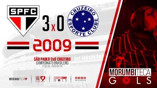 São Paulo 3x0 Cruzeiro - Brasileiro 2009 - Rodada 04 - 31/05/2009