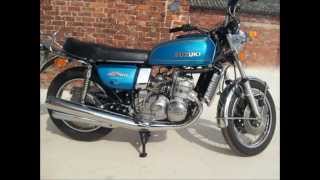 Suzuki GT750A Restored Classic Motorcycle from 1976