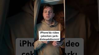 iPhone’da video çekerken şarkı dinleyebilirsiniz! #iphone #ipucu #telefon