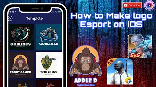 How to make logo Esport on iOS