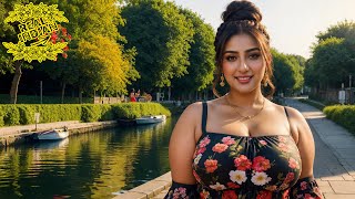 [4K] Real Indian AI Art Lookbook – Tranquil Canal Blossoms Journey