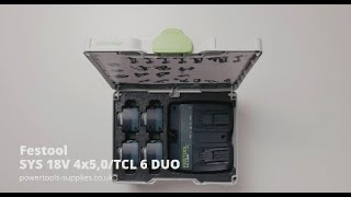 Festool SYS 18V 4x5,0/TCL 6 DUO - 577710