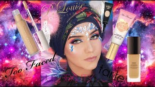 FULL FACE OF NEW MAKEUP | FESTIVE LOOK | COACHELLA  | HOURGLASS | FENTY | 2019