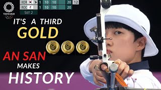 An San wins third gold of Tokyo 2020 Olympics and she is only 20