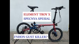 REVIEW ELEMENT TROY X 2020 I SEPEDA LIPAT