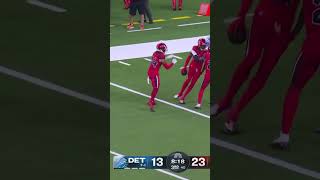 Goff throws his 5th interception of the game Lions vs Texans NFL #nfl #nflhighlights #lions #shorts