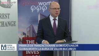 Globalworth's corporate bonds now on the Bucharest Stock Exchange (BVB)