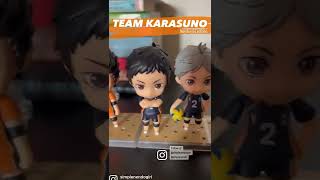 Haikyuu Karasuno Nendoroids #shorts