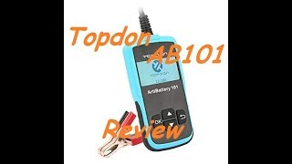 Review on Topdon Battery Tester AB101