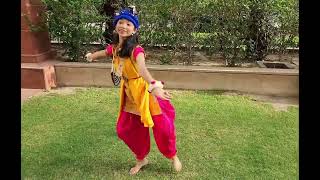 Arushi 's Dance on Hey Katha Sangram Ki#Classical Dance# Bharatanatyam #Mahabharat #Mahan Granth #