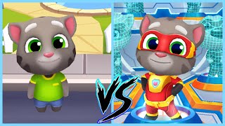 Tom Tracker VS Gold Tom Hero Running // Talking Tom // Racing Tom🤪Konuşan Tom çalışıyor🔥