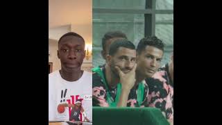 Khaby Lame Reacts Christiano Ronaldo #Shorts